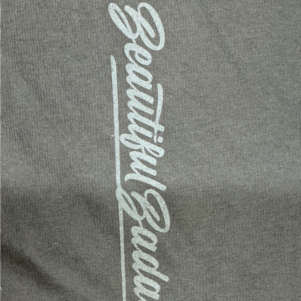 Grunt Style Charcoal Short Sleeve Tee with Chest Logo - Picture 4 of 5